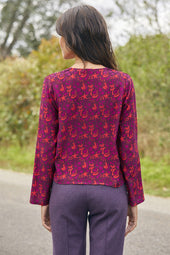 Blouse Envoutante en soie Grigri - Soi Paris