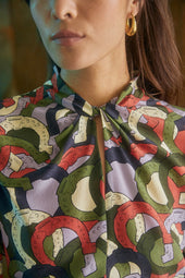 Blouse Olympe en soie Pégase - Soi Paris