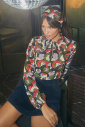 Blouse Olympe en soie Pégase - Soi Paris