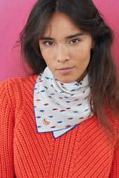 Foulard en soie Reine Elisabeth - Soi Paris