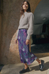 Jupe Etincelante Zodiac Violet - Soi Paris