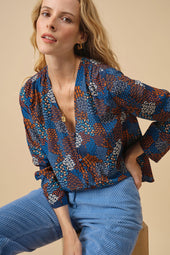 Blouse Envoutante en soie Zodiac - Soi Paris