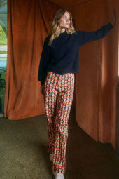 Pantalon Morphée en velours Prunelle - Soi Paris