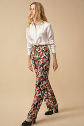 Pantalon Olympe en soie Pégase - Soi Paris