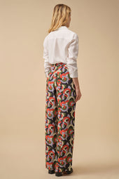 Pantalon Olympe en soie Pégase - Soi Paris