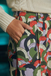 Pantalon Olympe en soie Pégase - Soi Paris