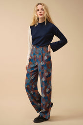 Pantalon Olympe en soie Zodiac - Soi Paris