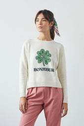 Pull Bonheur en laine - Soi Paris