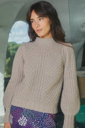 Pull Envoutant Gris Galaxie - Soi Paris