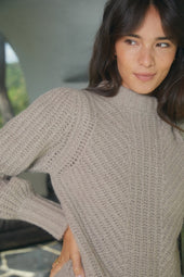Pull Envoutant Gris Galaxie - Soi Paris