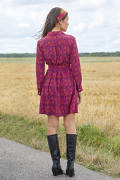 Robe Imprévisible en soie Grigri - Soi Paris