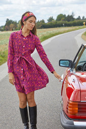 Robe Imprévisible en soie Grigri - Soi Paris