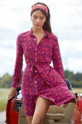 Robe Imprévisible en soie Grigri - Soi Paris
