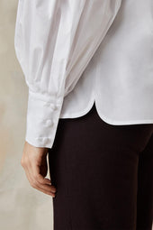 Blouse Fabuleuse en coton Blanc Innocent - Soi Paris