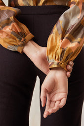 Blouse Olympe Golden Pop Corn - Soi Paris