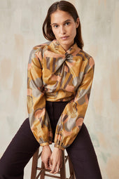 Blouse Olympe Golden Pop Corn - Soi Paris