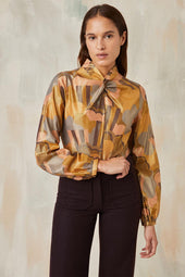 Blouse Olympe Golden Pop Corn - Soi Paris
