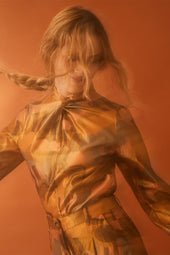 Blouse Olympe Golden Pop Corn - Soi Paris