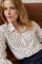 Chemisier en soie Reine Elisabeth - Soi Paris