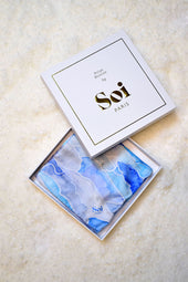 Foulard en soie Givre - Soi Paris