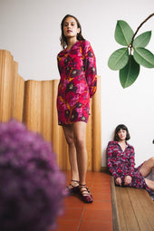 Robe Hera en soie Pomodoro - Soi Paris