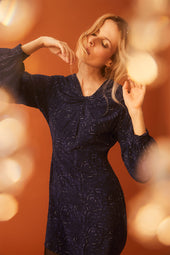 Robe Hera en soie Mots Exquis - Soi Paris