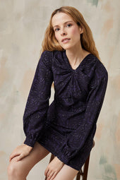 Robe Hera en soie Mots Exquis - Soi Paris