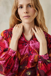 Robe Hera en soie Pomodoro - Soi Paris