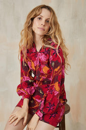 Robe Hera en soie Pomodoro - Soi Paris