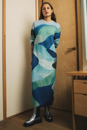 Robe Pull Evasion glacée - Soi Paris