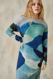 Robe Pull Evasion glacée - Soi Paris