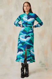 Robe Victoria Evasion glacée - Soi Paris