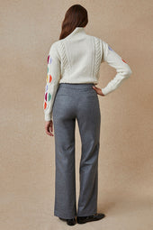 Pantalon Enchanteur Anthracite - Soi Paris