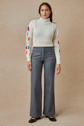 Pantalon Enchanteur Anthracite - Soi Paris