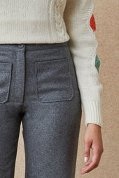 Pantalon Enchanteur Anthracite - Soi Paris