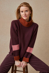 Pull Audacieuse Bordeaux - Soi Paris