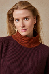 Pull Audacieuse Bordeaux - Soi Paris