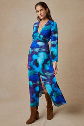 Robe Musa Flora Aquatique - Soi Paris