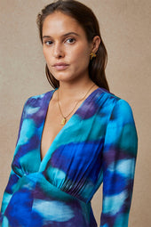 Robe Musa Flora Aquatique - Soi Paris