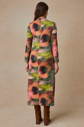 Robe Allure Flora Sauge - Soi Paris