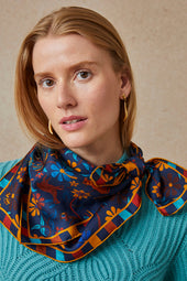 Foulard en soie Jaipur Mon Amour - Soi Paris