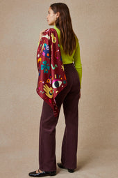 Foulard en soie Soi x Leona Rose - Soi Paris