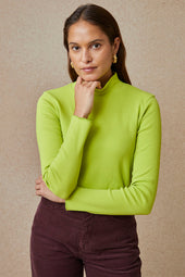 Sous-pull Lime - Soi Paris