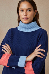Pull Audacieuse Marine - Soi Paris