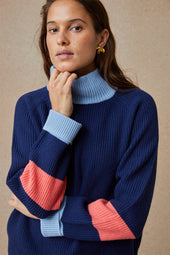Pull Audacieuse Marine - Soi Paris