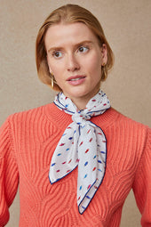 Foulard en soie Reine Elisabeth - Soi Paris