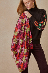 Foulard en soie Rodéo - Soi Paris