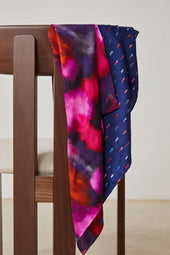Foulard en soie Flora Pivoine - Soi Paris