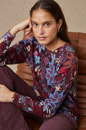 Pull Trèfle Rubis en Laine - Soi Paris