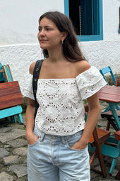 Blouse Agapi Blanc - Soi Paris